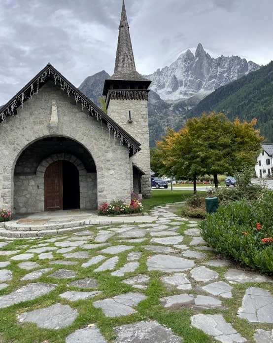 French alps castle