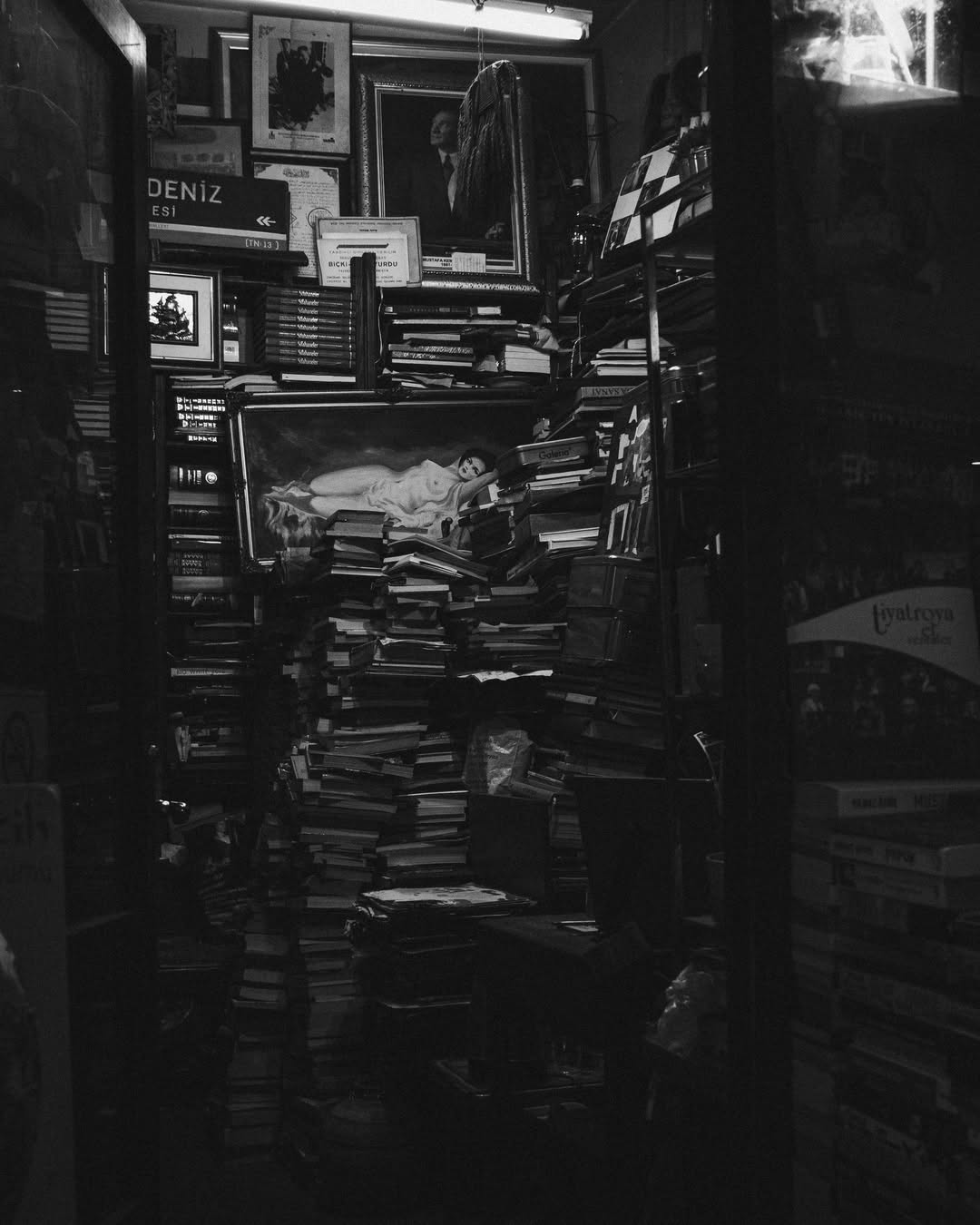 Interior of a Bookstore